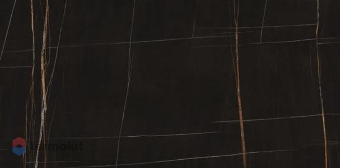 Керамогранит Ariostea Marmi Sahara Noir Lev Silk 75x150
