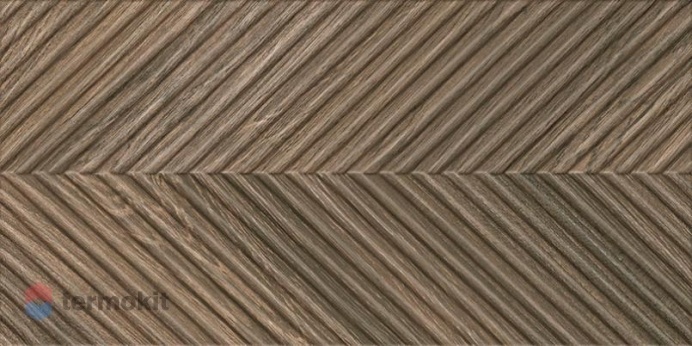 Керамическая плитка Paradyz Afternoon Brown B Struktura Rekt настенная 29,8x59,8