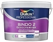 Dulux Professional Bindo 2 Краска для  потолков и стен  белоснежная глубокоматовая