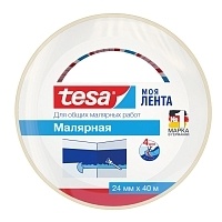 Tesa Lenta Малярная лента 40м x 24мм