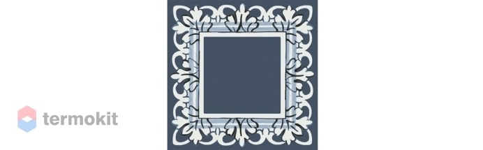 Керамическая плитка Kerama Marazzi Алмаш HGD/A525/TOB001 декор синий глянцевый 9,8х9,8