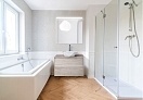 Зеркало BelBagno UNO 70 в алюминиевой раме с подсветкой с сенсорным выкл. SPC-UNO-700-700-TCH