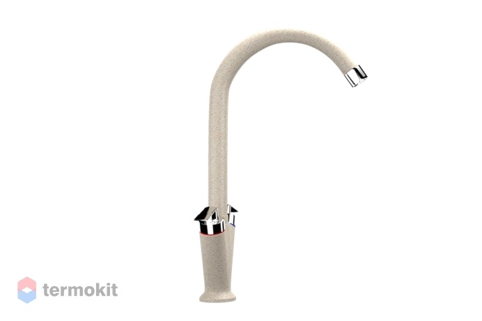 Смеситель для кухни Ulgran Classic бежевый U-011-328