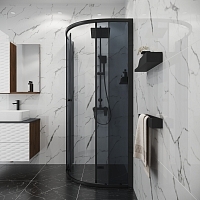 Душевой уголок Niagara Eco 1900x875x875 (тонированное стекло) черный матовый NG-1007-14T