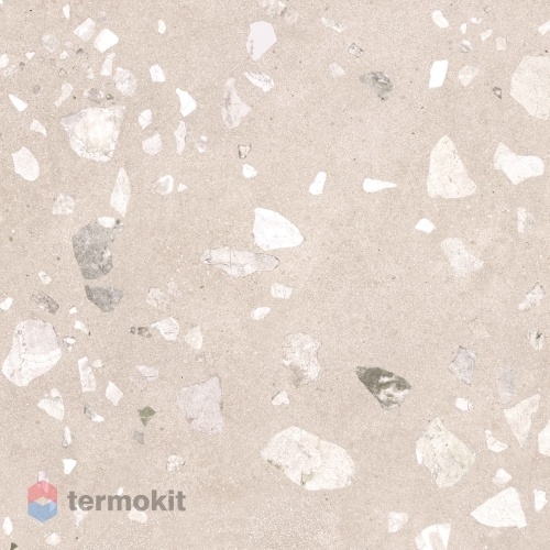 Керамогранит Gracia Ceramica Terrazzo sugar beige бежевый PG 01 60х60