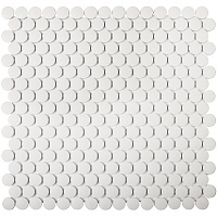 Керамическая Мозаика Starmosaic Penny Round White Antislip (JNK81011) 31,5х30,9х6