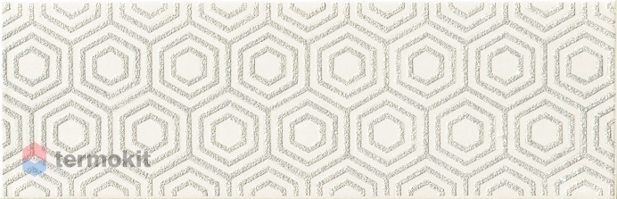 Керамическая плитка Tubadzin Burano D-bar white A декор 7,8x23,7