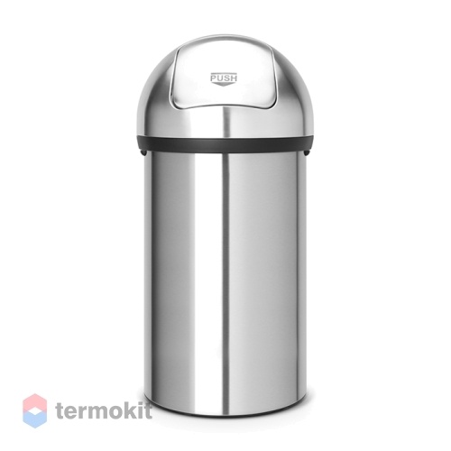 Мусорный бак Brabantia Push Bin 60 л стальной матовый 484520