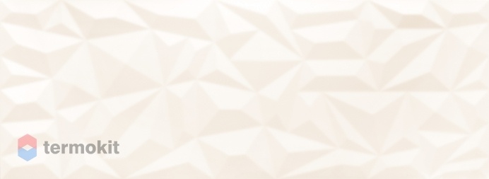 Керамическая плитка Tubadzin Tonara W-white B str настенная 32,8x89,8