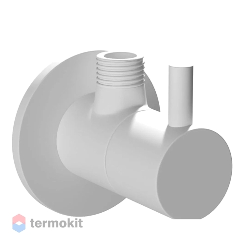 Вентиль угловой универсальный Ravak 1/2"x3/8" белый вельвет X01829