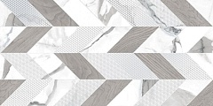 Керамическая плитка Керлайф Arabescato Bianco Mix Настенная 31,5x63