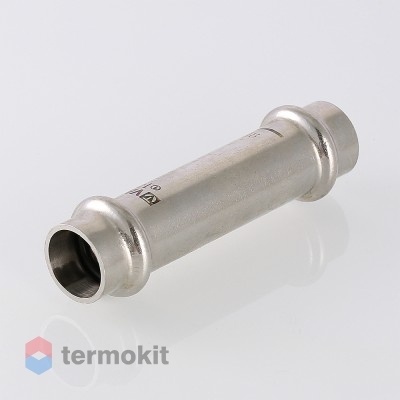 Фитинг из нержавеющей стали - муфта надвижная Valtec 42 х 42 мм