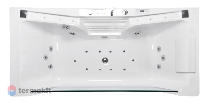 Акриловая ванна Ceruttispa C-477 1800x850 белый глянец 8328