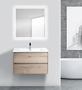 База под раковину BelBagno KRAFT подвесная 80 KRAFT-800-2C-SO-RGB Rovere Galifax Bianco