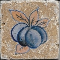 Плитка Травертин Stone4Home Toscana Десерт №4 декор 10х10
