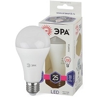 Лампа светодиодная ЭРА LED A65-25W-860-E27 диод, груша, 25Вт, хол, E27, 10 шт