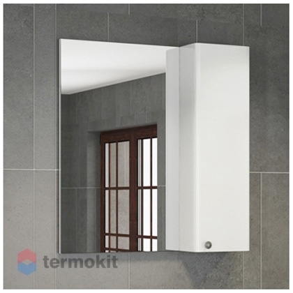 Зеркальный шкаф COMFORTY Амстердам-75 белый глянец 00004144209