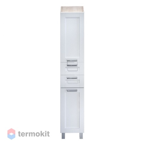 Шкаф-колонна IDDIS Sena напольный 36 SEN3600i97 белый/дерево