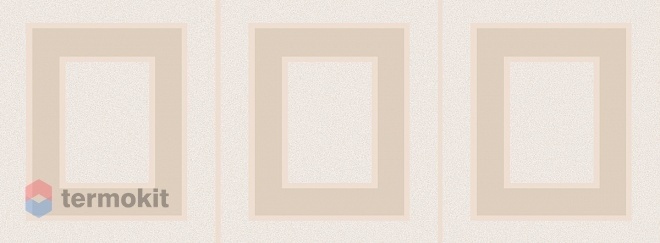 Керамическая плитка Kerama Marazzi Вилланелла Геометрия Беж MLD/B68/15084 Декор 15x40