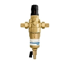 Фильтр механической очистки BWT Protector mini H/R HWS 1/2&quot; для горячей воды, с редуктором давления