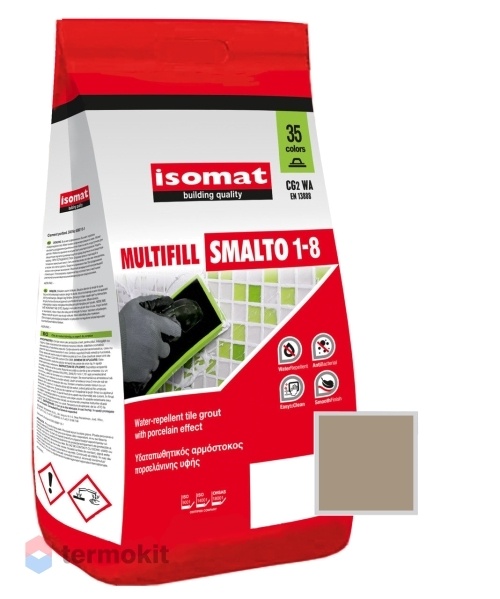 Затирка Isomat Multifill Smalto 1-8 Серовато-бежевый 42 (2 кг)