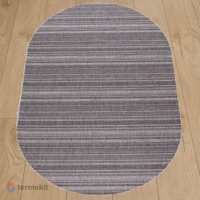 Ковёр Kitroom Декора (Сизаль) 120х170 овальный серый 52108 50322 купить ...