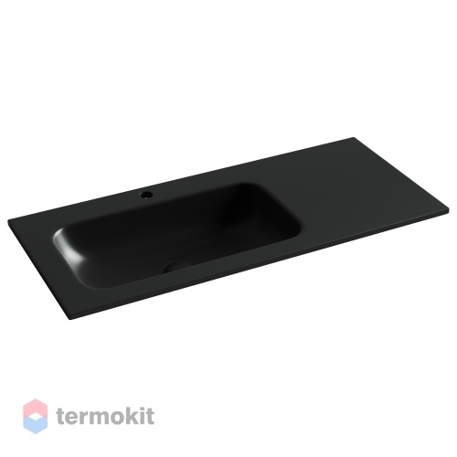 Раковина мебельная Ceramicanova Grace 101 левая черный матовый CN7014MB