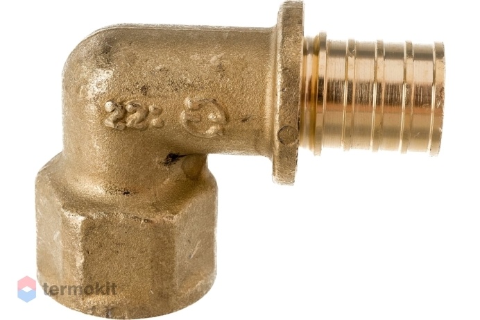 Elsen Угольник В, 20, 1/2", латунь