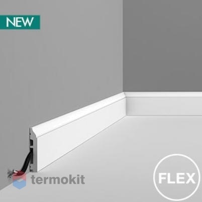 Плинтус Orac Duropolymer SX172F гибкий