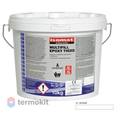Затирка Isomat Multifill-Epoxy Thixo 03 Серый 10кг