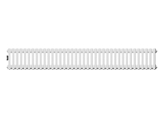 Стальной трубчатый радиатор Kohr Heim 3019/38 секций с боковым подключением 3/4
