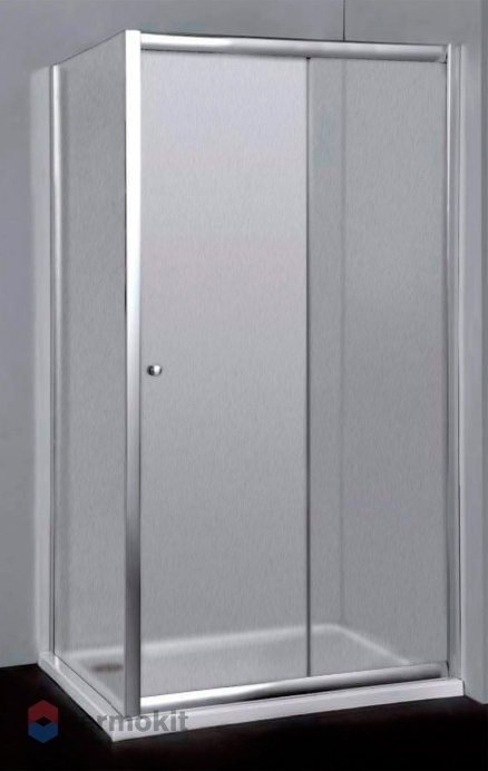Душевой уголок RGW Classic CL-45 (CL-12 + Z-12) 105x80x185 040945058-51 (шиншилла) Хром