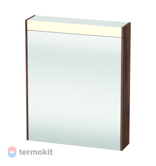 Зеркальный шкаф Duravit Brioso 62 с подсветкой орех BR7101L7979