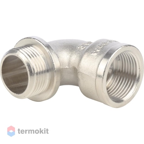 STOUT Угольник с упором ВН 3/4" никелированный