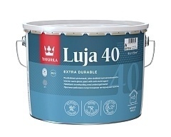 Tikkurila Luja 40, Специальная акрилатная краска, содержащая противоплесневый компонент, защищающий поверхность,база А,9л