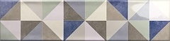 Керамическая плитка Ribesalbes Ocean Decor Triangle Mix настенная 7,5x30