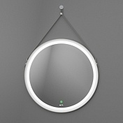 Зеркало OWL 1975 Viken c LED подсветкой 650x650 белый OWLM200202