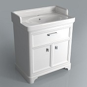 Тумба под умывальник Kerama Marazzi Provence напольная 80 PO.80.1\WHT белый