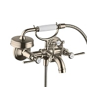 Смеситель для ванны и душа Hansgrohe Axor никель 16551820