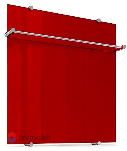 Электрический полотенцесушитель Теплолюкс Flora 600х600 красный