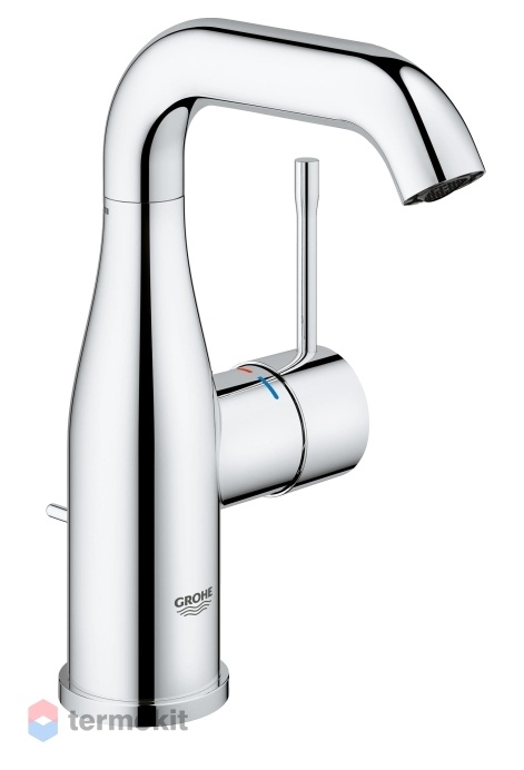 Смеситель для раковины Grohe Essence+ с донным клапаном и средним изливом 23462001