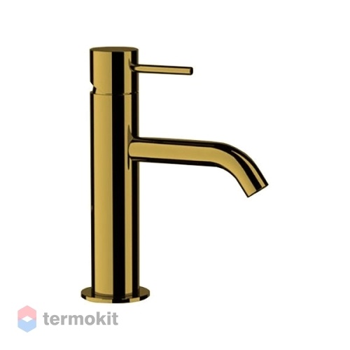 Смеситель для раковины Remer X Style глянцевое золото X12DO