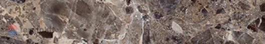 Керамическая плитка Ceramica Classic Illyria marrone Бордюр напольный 5x30