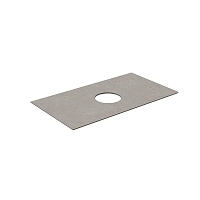 Столешница для накладных раковин Kerama Marazzi MAGICA 90 серый матовый MA.1.0.SG519920R\90