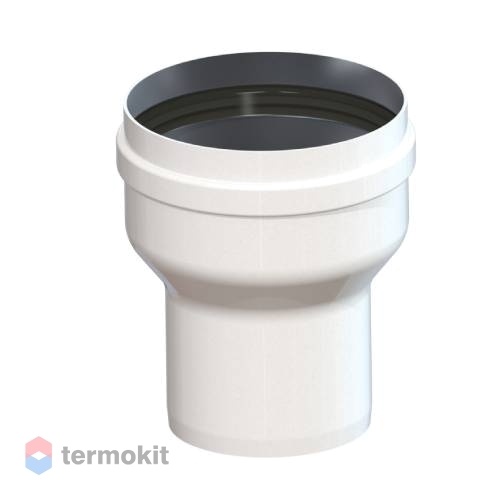 Переход Gekon Ø60-80 мм, L=100 мм, Алюминий