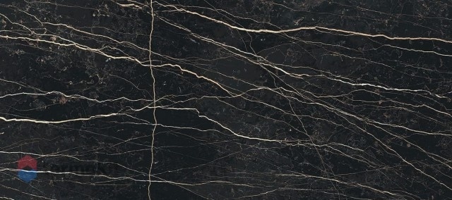 Керамогранит Rex Prexious Thunder Night 6mm Glossy 120x280