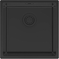 Мойка для кухни Paulmark LASSAN матовый черный LA49-MBN