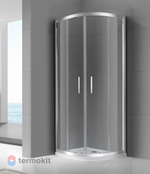 Душевой уголок Azario ATLANTA 1950x1200x900 хром AZ-AB4S 900x1200