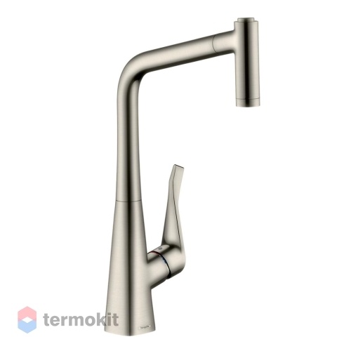 Смеситель для кухни Hansgrohe Metris M71 под сталь 14780800
