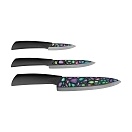 Набор ножей MIKADZO IMARI BLACK Imari-BL-ST-SET (3 НОЖА) + ПОДСТАВКА 4992023